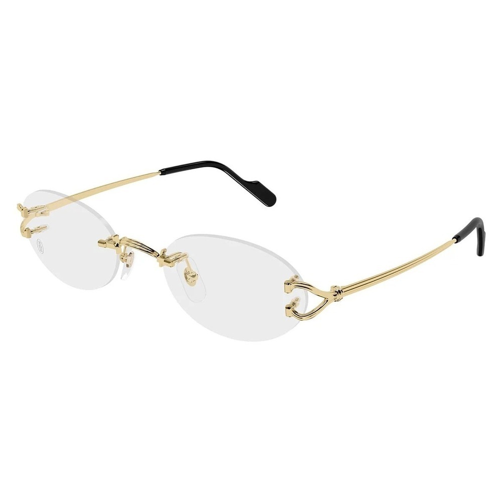 Cartier CT0621o Eyeglasses Gold Metal